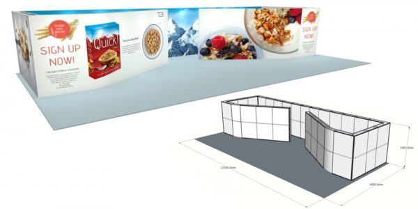 12.5×6 Stand Size: L:12500 x W:6000 x H:2483 SST26