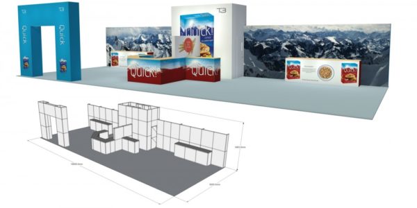 16×6 Stand Size: L:16000 x W:6000 x H:3463mm SST39